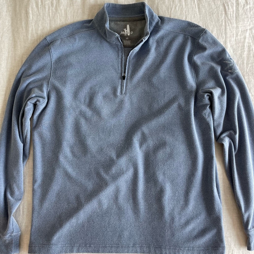 Johnnie-O Logo’d Golf Pullover Quarter Zip